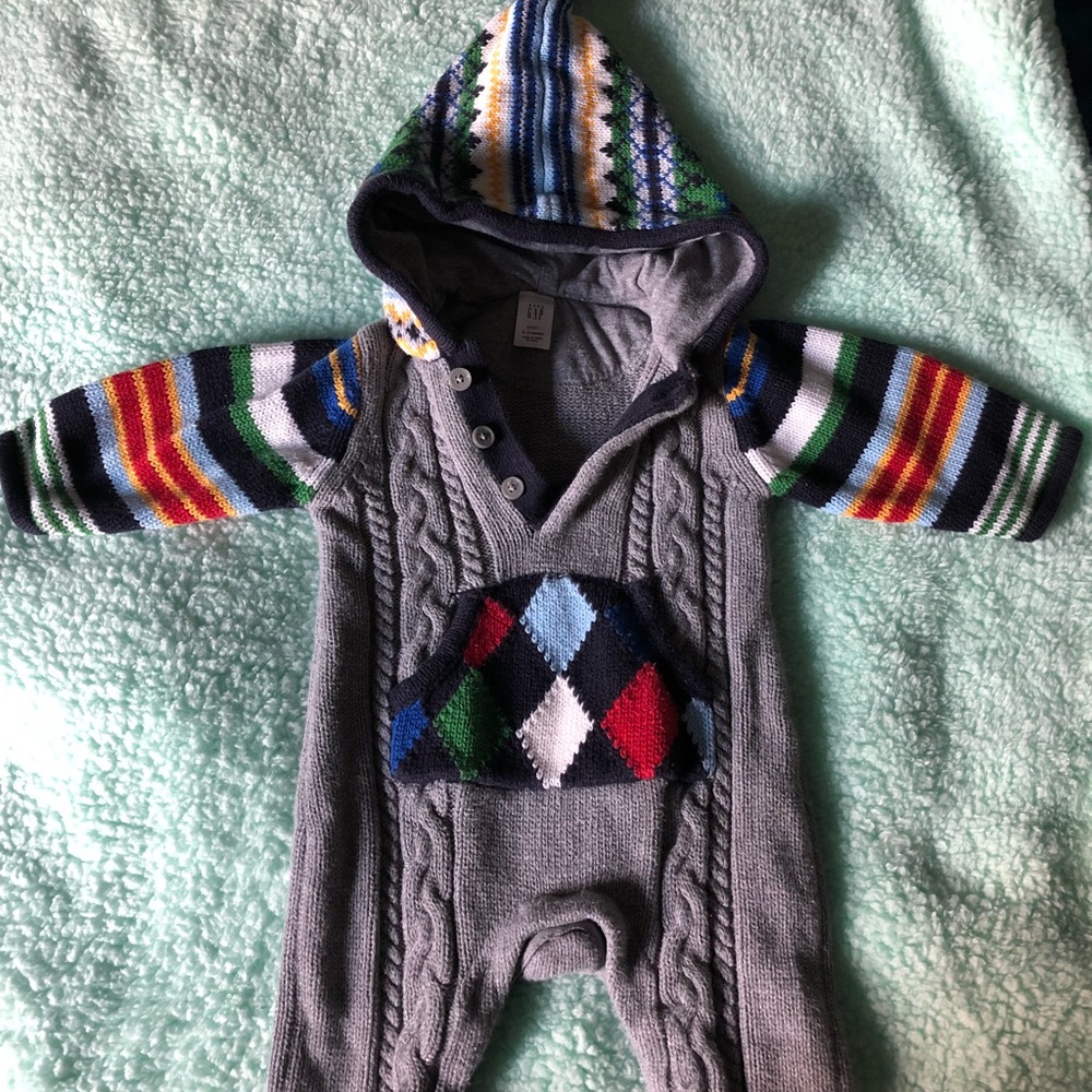 Baby Gap Argyle print outfit